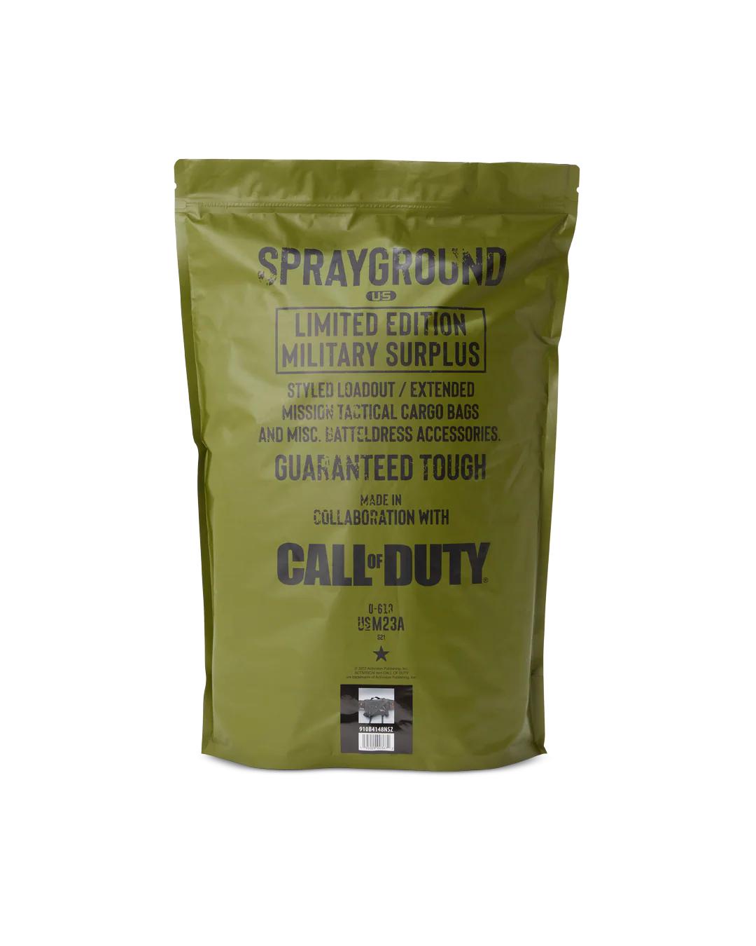 CALL OF DUTY NEVER BACK DOWN CROSSBODY | Sprayground Value