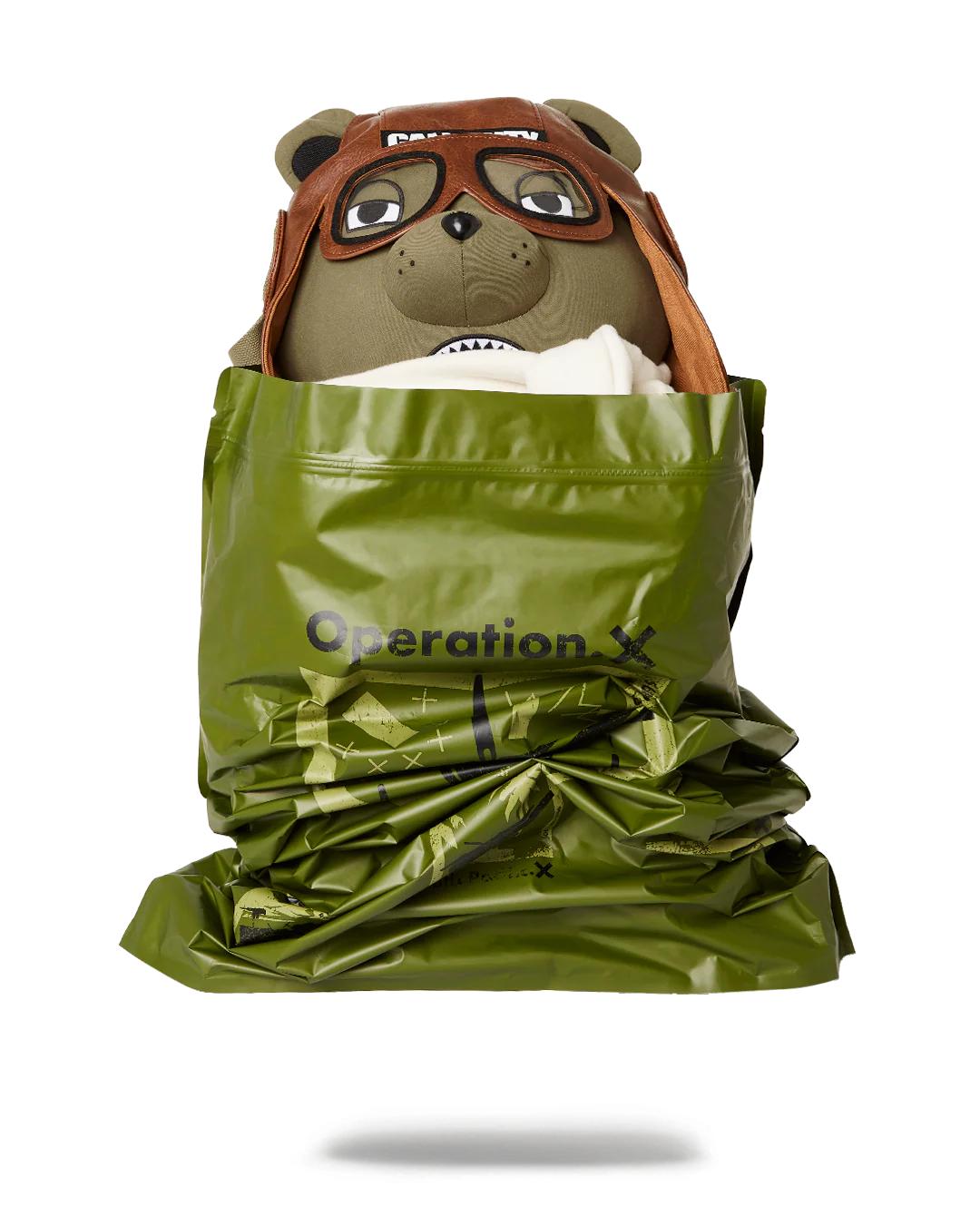 CALL OF DUTY AVIATOR FEARLESS MONEYBEAR TEDDYBEAR BACKPACK | Sprayground Great Value
