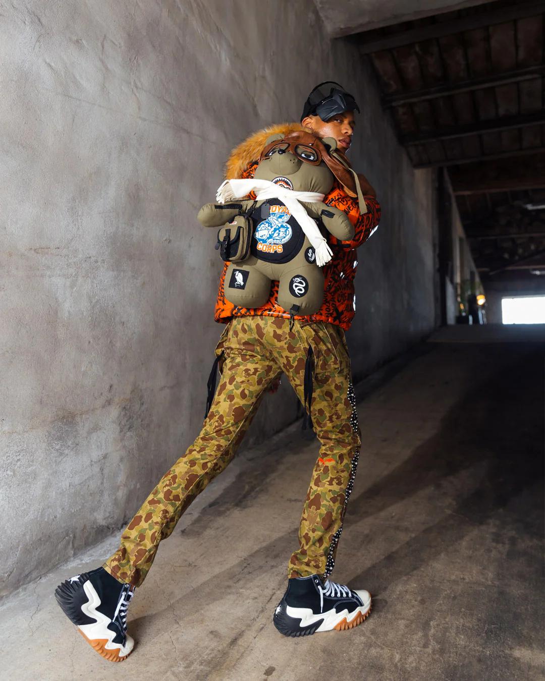 CALL OF DUTY AVIATOR FEARLESS MONEYBEAR TEDDYBEAR BACKPACK | Sprayground Great Value