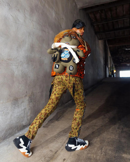 CALL OF DUTY AVIATOR FEARLESS MONEYBEAR TEDDYBEAR BACKPACK | Sprayground Great Value
