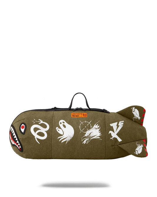 CALL OF DUTY SHARK TORPEDO DUFFLE | Sprayground Latest