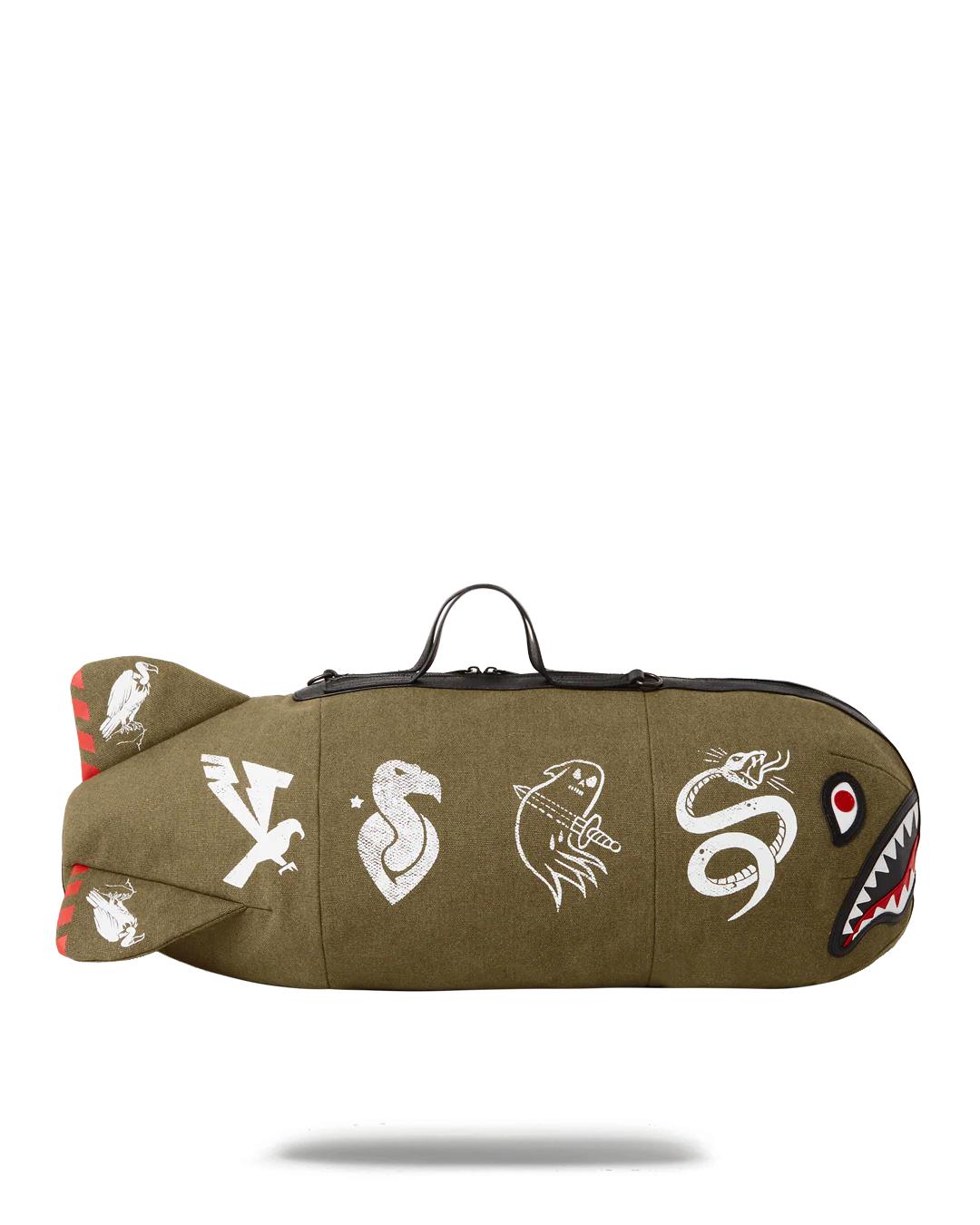 CALL OF DUTY SHARK TORPEDO DUFFLE | Sprayground Latest