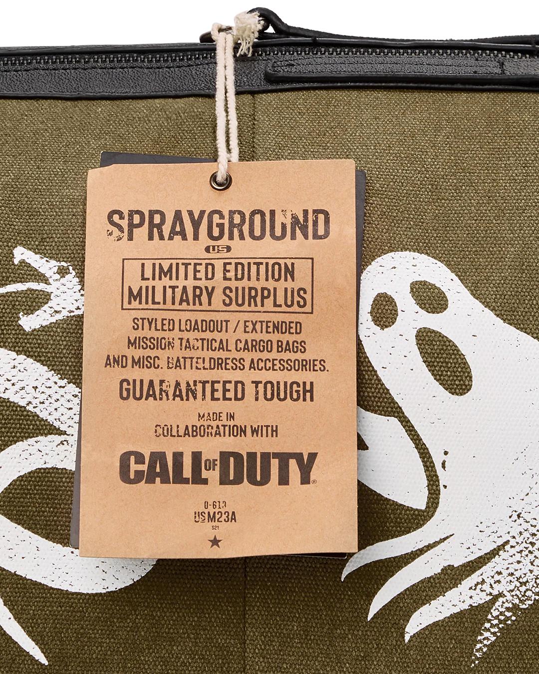CALL OF DUTY SHARK TORPEDO DUFFLE | Sprayground Latest