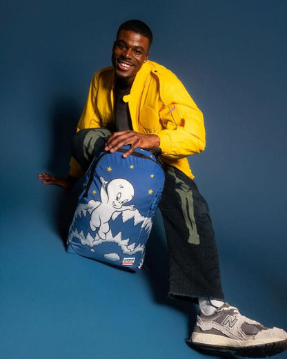CASPER CLOUDS SHARK DLXSR BACKPACK | Sprayground Trending