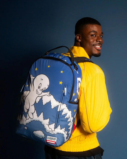 CASPER CLOUDS SHARK DLXSR BACKPACK | Sprayground Trending
