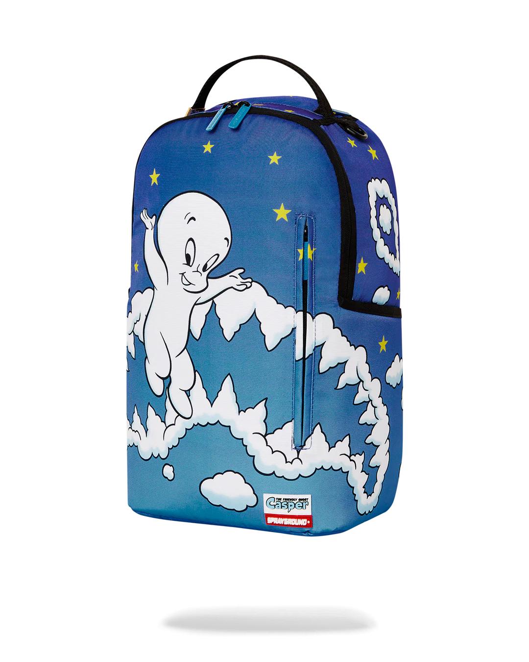CASPER CLOUDS SHARK DLXSR BACKPACK | Sprayground Trending