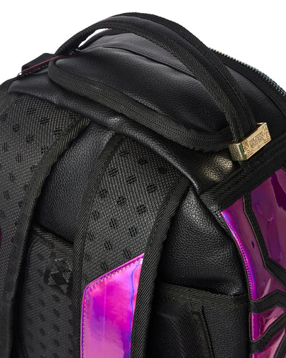 CAZZU IRIDESCENT CUT & SEW SPIDER SKULL SHARK BACKPACK (DLXV) | Sprayground Essential