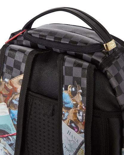 BANK STACKS OF ZAMUNDA COMING 2 AMERICA BACKPACK | Sprayground Quality