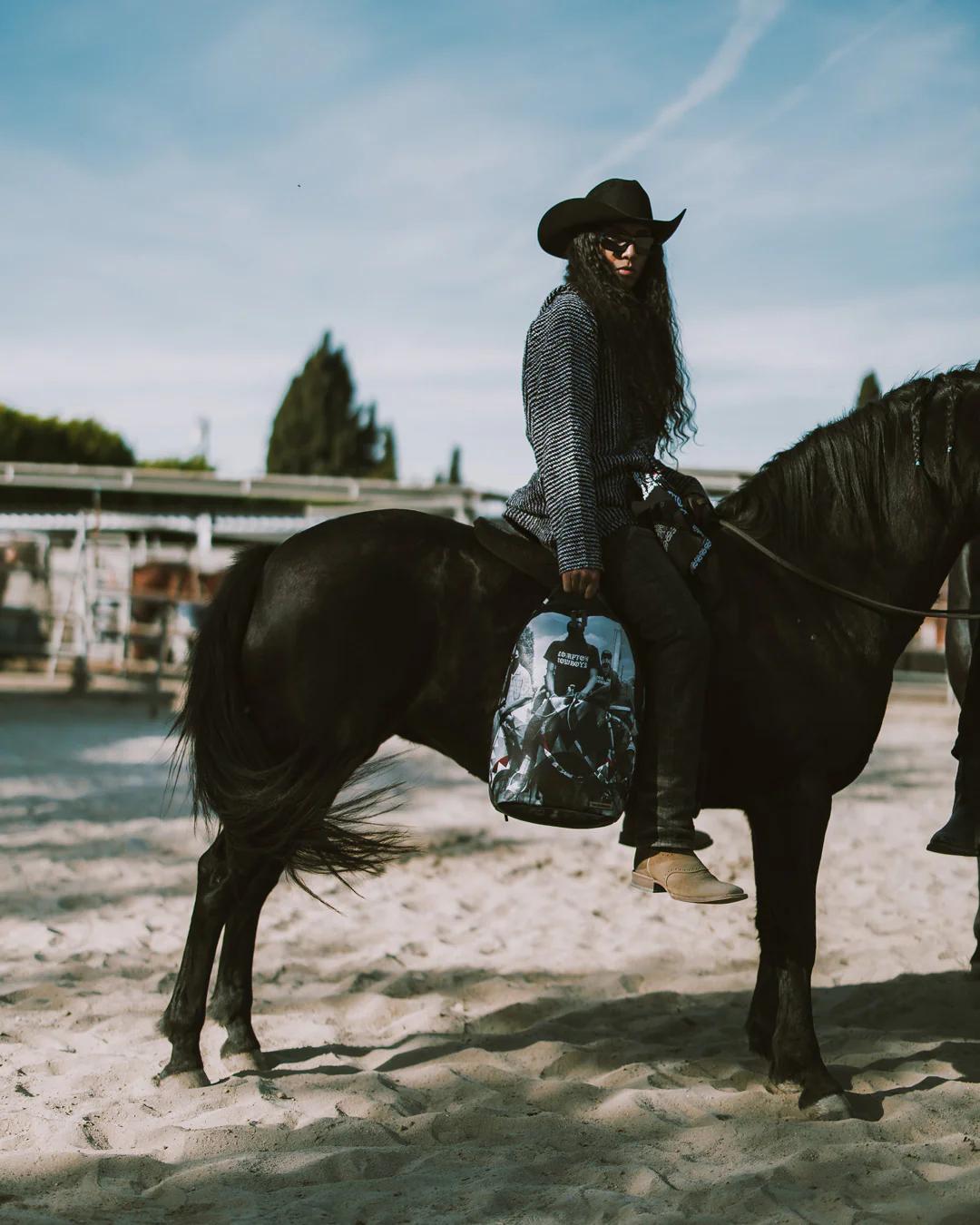 COMPTON COWBOYS RIDE ALONE BACKPACK | Sprayground New