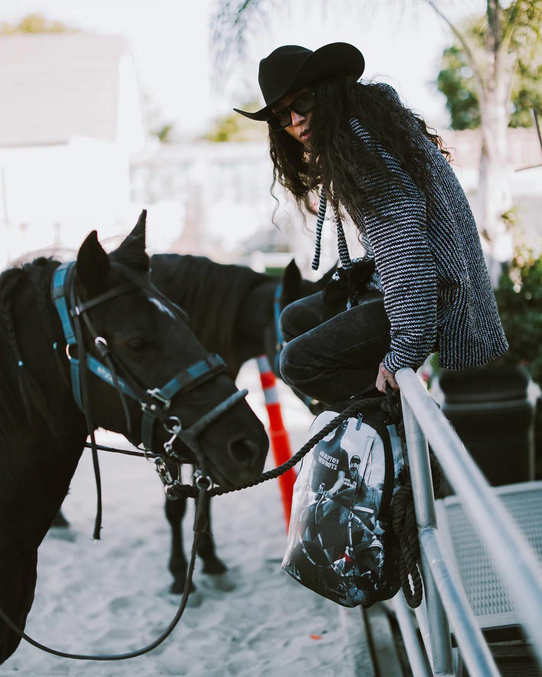 COMPTON COWBOYS RIDE ALONE BACKPACK | Sprayground New