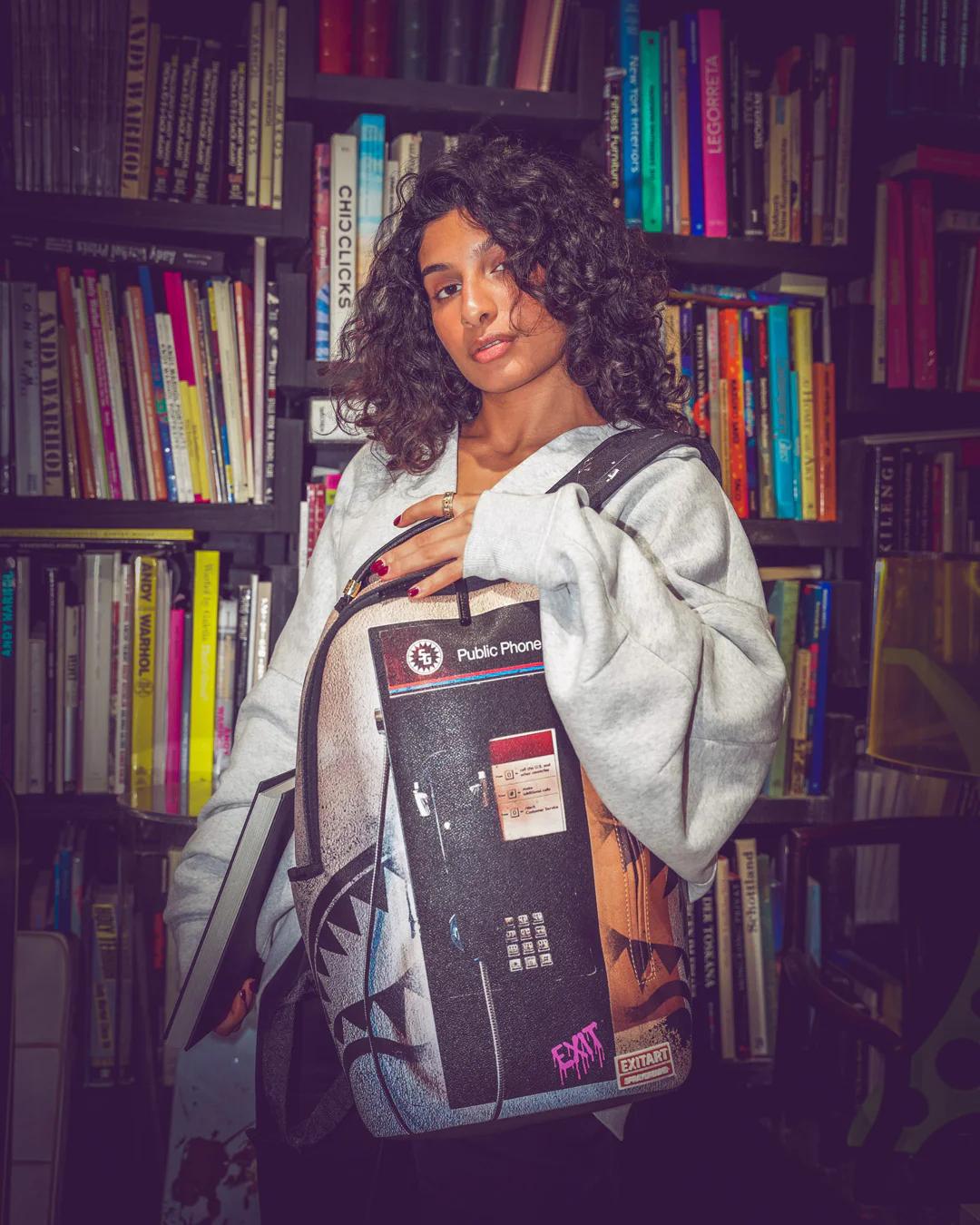 EXIT NYC PAYPHONE BACKPACK | Sprayground Best Seller