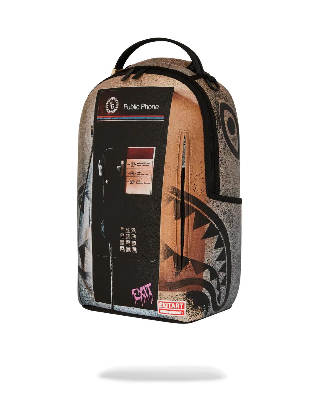 EXIT NYC PAYPHONE BACKPACK | Sprayground Best Seller