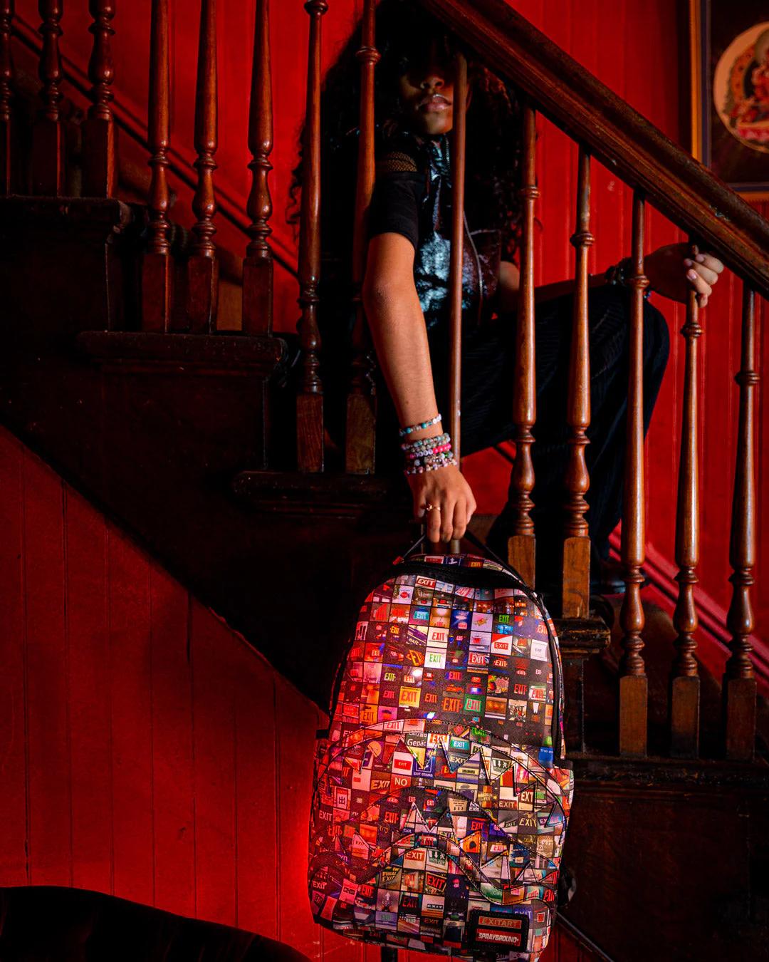 EXIT ART COLLAB BACKPACK (DLXV) | Sprayground Exclusive