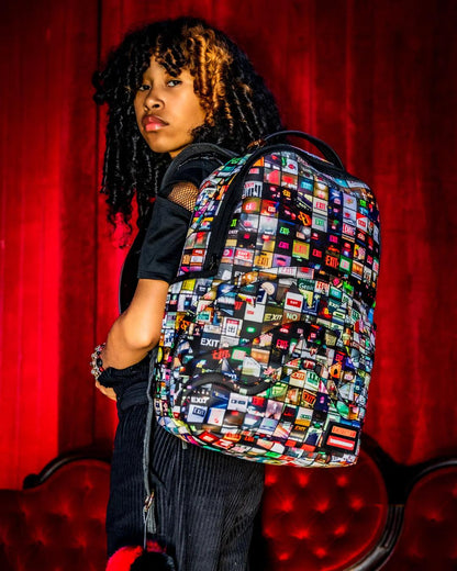 EXIT ART COLLAB BACKPACK (DLXV) | Sprayground Exclusive