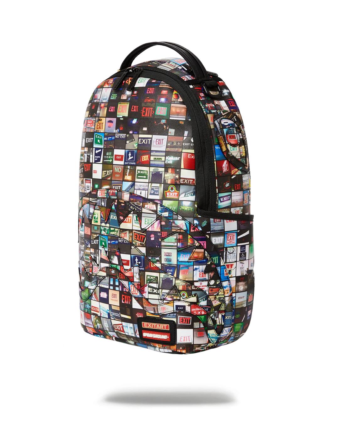 EXIT ART COLLAB BACKPACK (DLXV) | Sprayground Exclusive