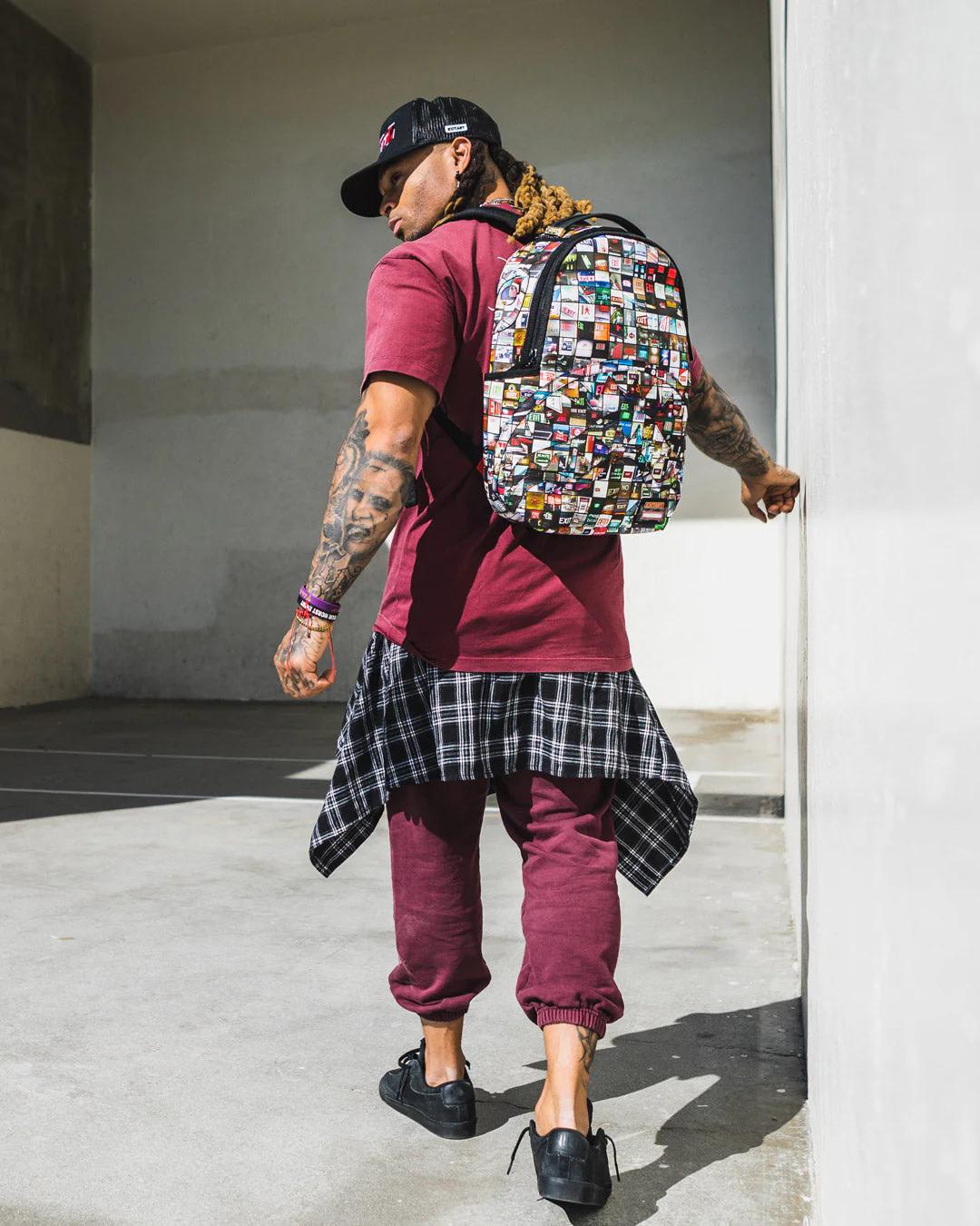 EXIT ART COLLAB BACKPACK (DLXV) | Sprayground Exclusive
