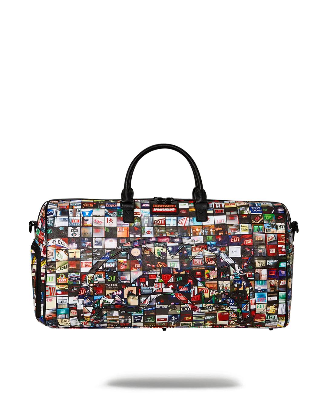 EXIT ART COLLAB DUFFLE | Sprayground Signature
