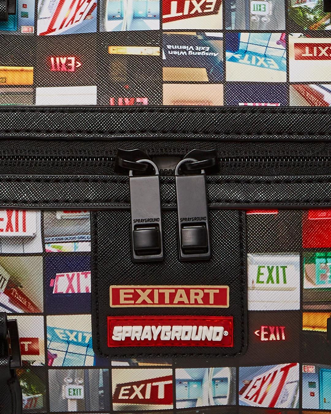 EXIT ART COLLAB DUFFLE | Sprayground Signature