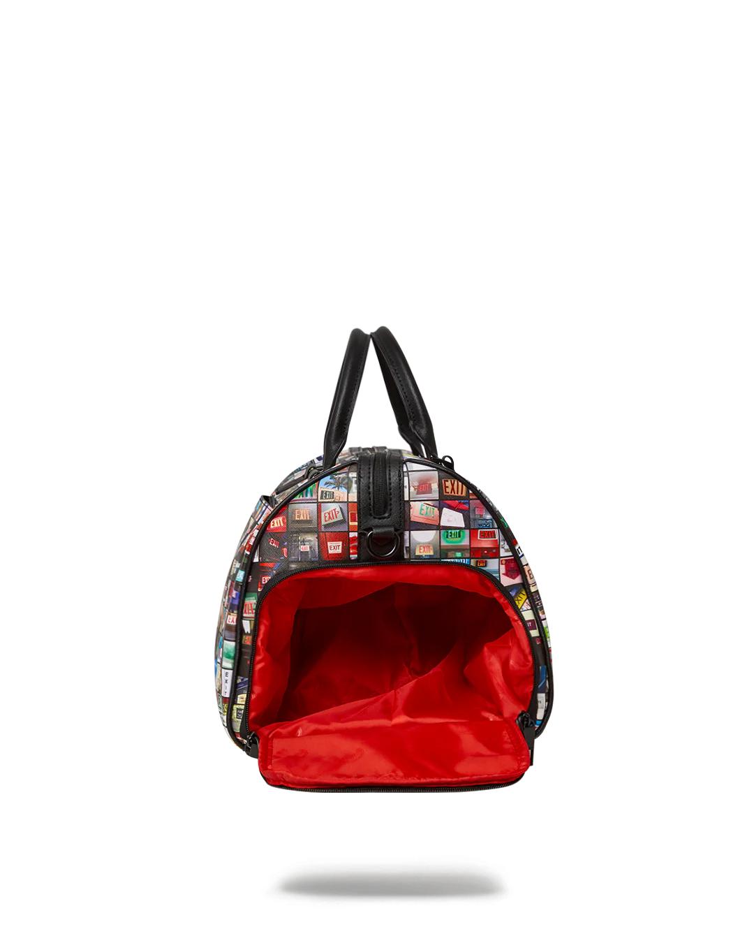 EXIT ART COLLAB DUFFLE | Sprayground Signature