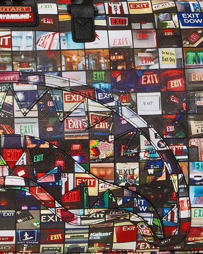 EXIT ART COLLAB DUFFLE | Sprayground Signature