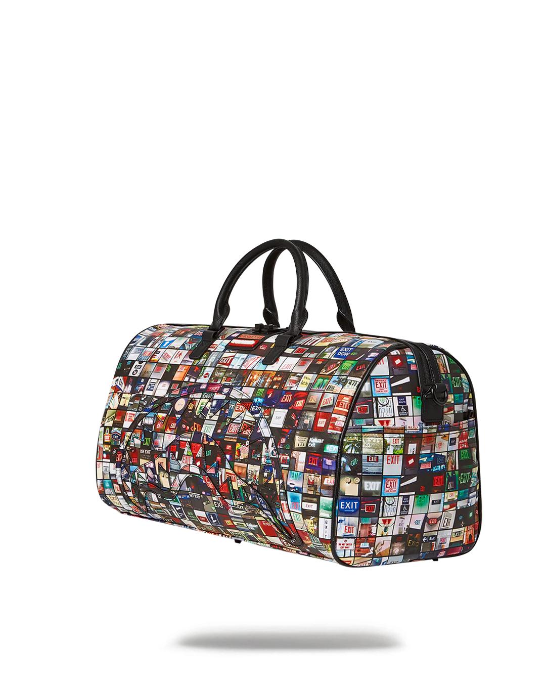 EXIT ART COLLAB DUFFLE | Sprayground Signature