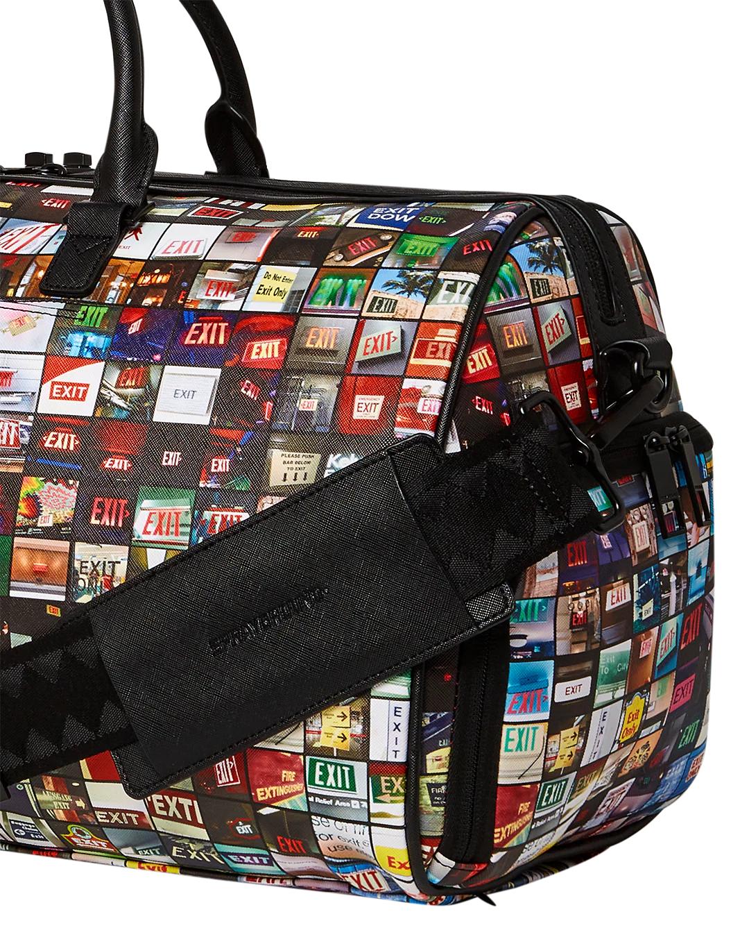 EXIT ART COLLAB DUFFLE | Sprayground Signature