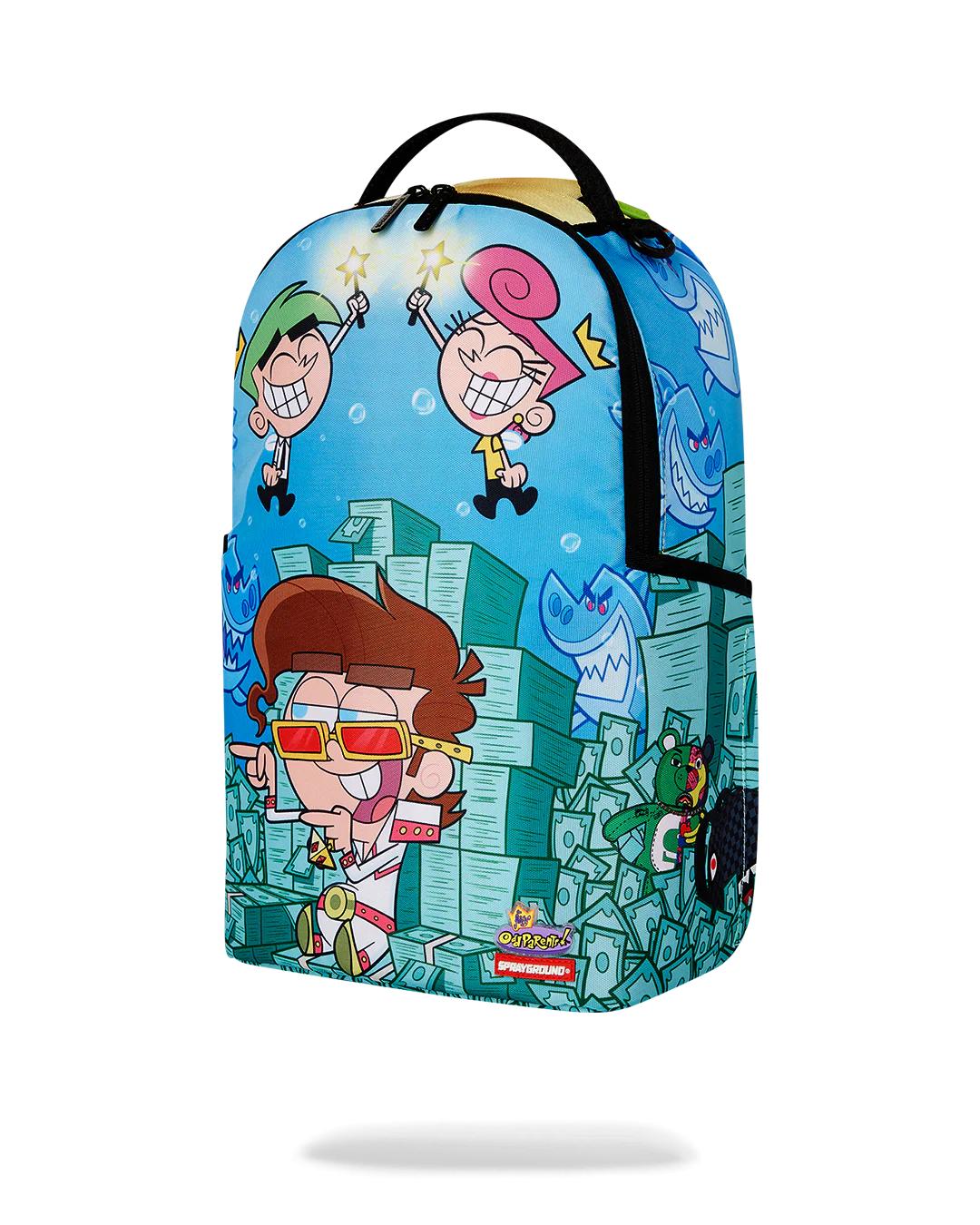 FAIRLY ODD PARENTS: CASH THRONE: TIMMY TAKEOVER DLX BACKPACK | Sprayground Classic