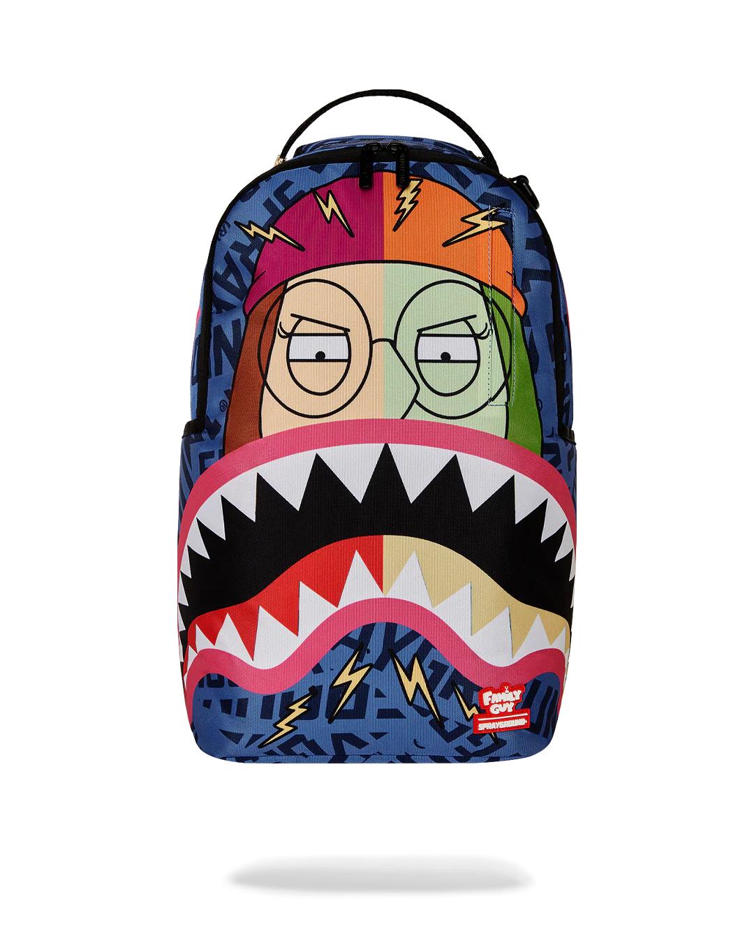 FAMILY GUY: MEG SHARK MOUTH DLXR BACKPACK | Sprayground Everyday