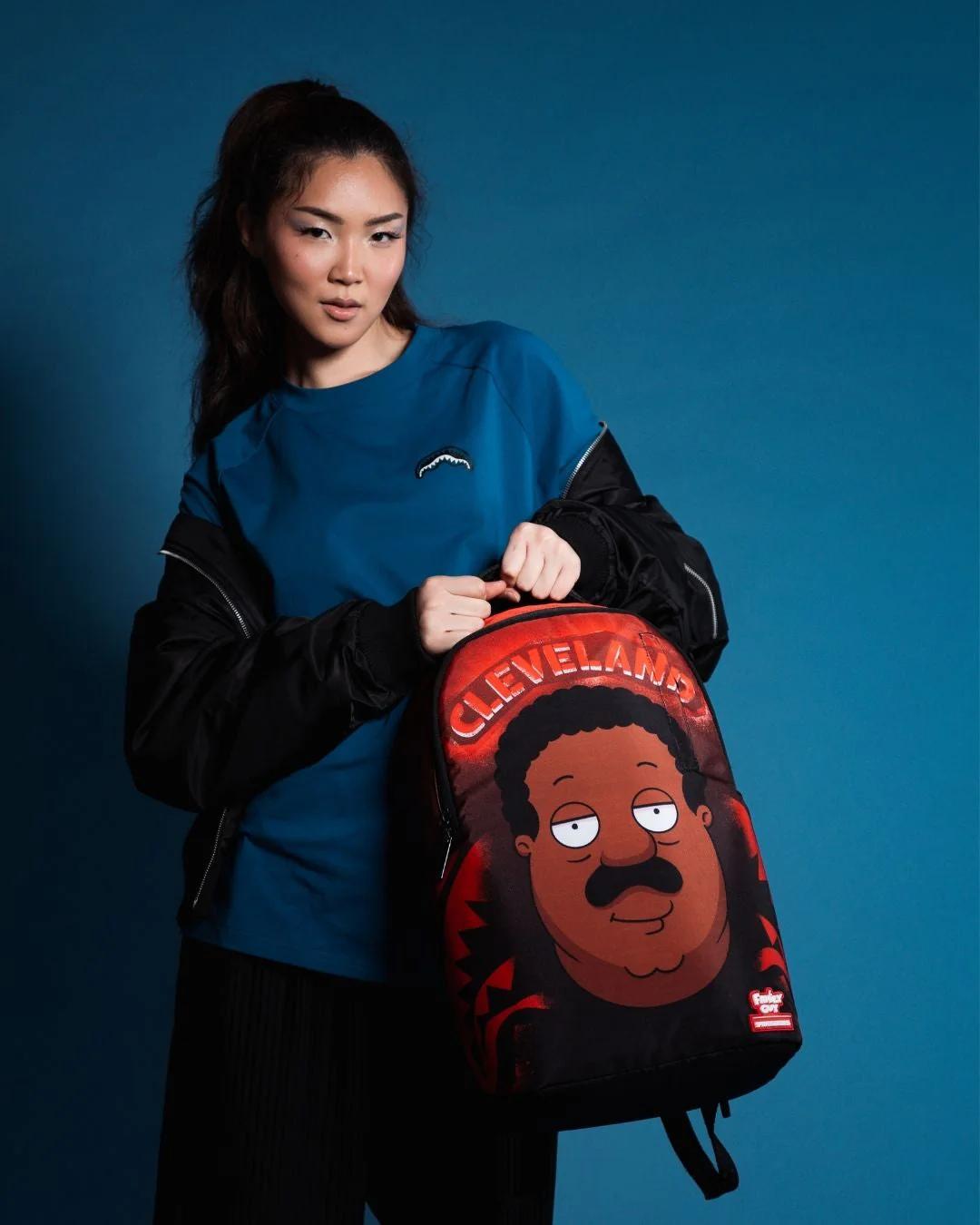 CLEVELAND SHARK FAMILY GUY DLXSR BACKPACK | Sprayground Great Value
