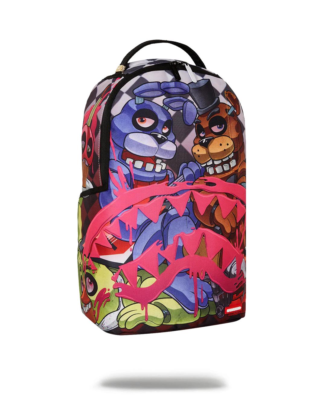 FIVE NIGHTS AT FREDDYS CRAMMED CARNAGE DLXR BACKPACK | Sprayground Quality