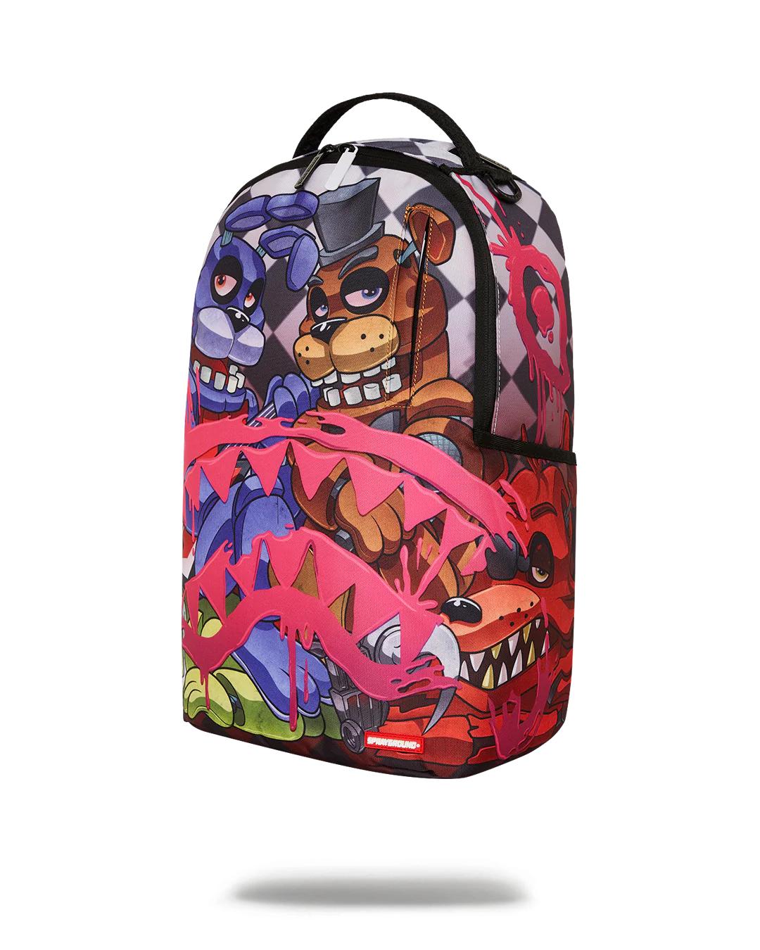 FIVE NIGHTS AT FREDDYS CRAMMED CARNAGE DLXR BACKPACK | Sprayground Quality