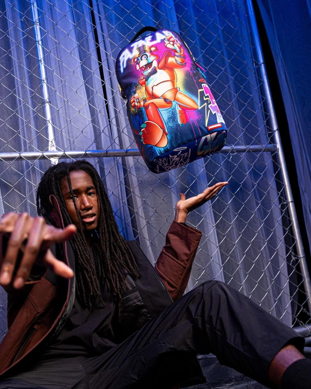 FIVE NIGHTS AT FREDDY'S: GLAMROCK ROCKOUT DLXSR BACKPACK | Sprayground Premium