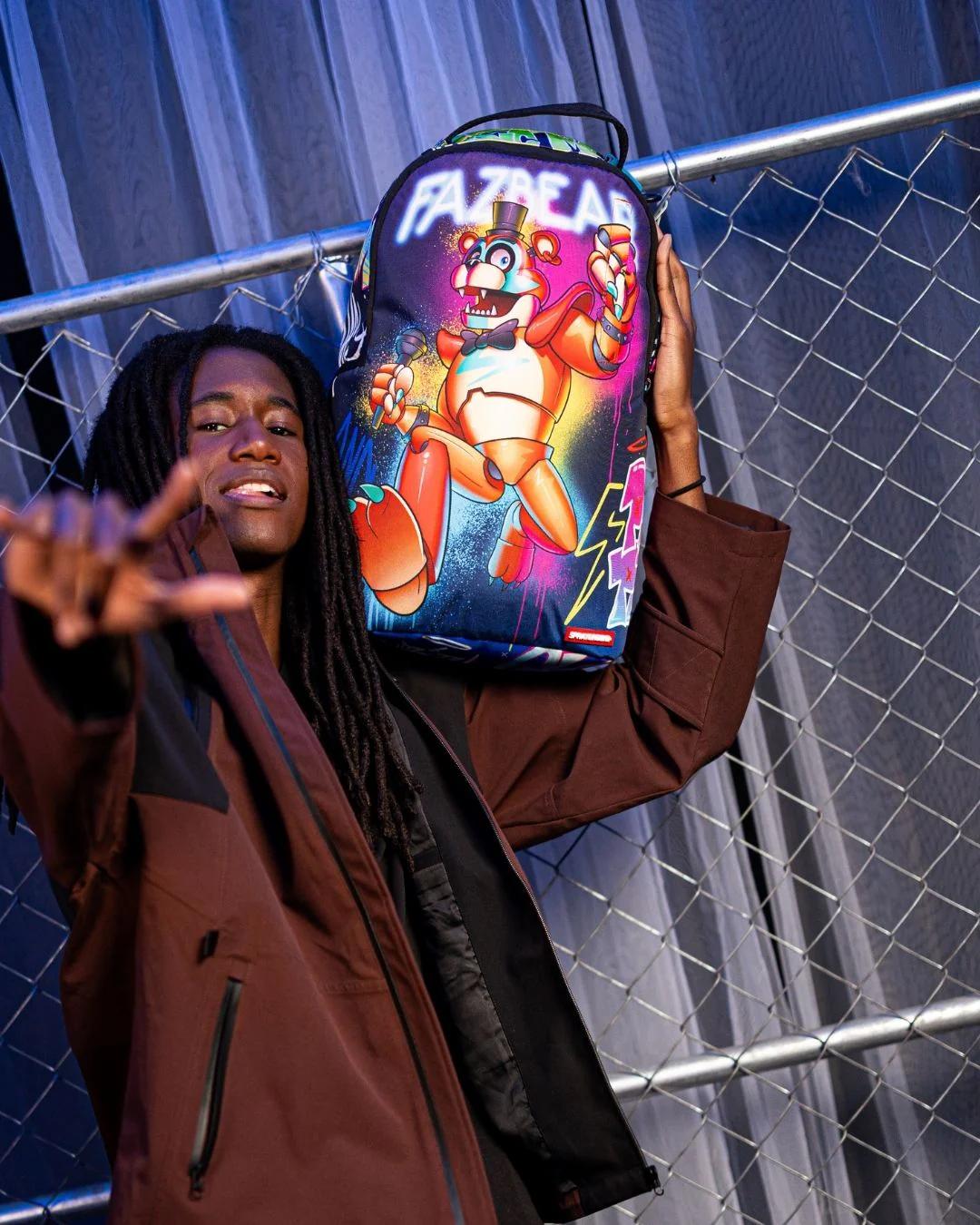 FIVE NIGHTS AT FREDDY'S: GLAMROCK ROCKOUT DLXSR BACKPACK | Sprayground Premium