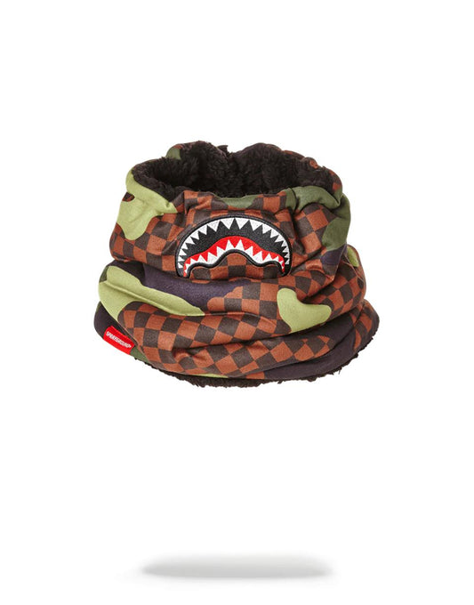 CHECKER CAMO NECK WARMER | Sprayground Classic