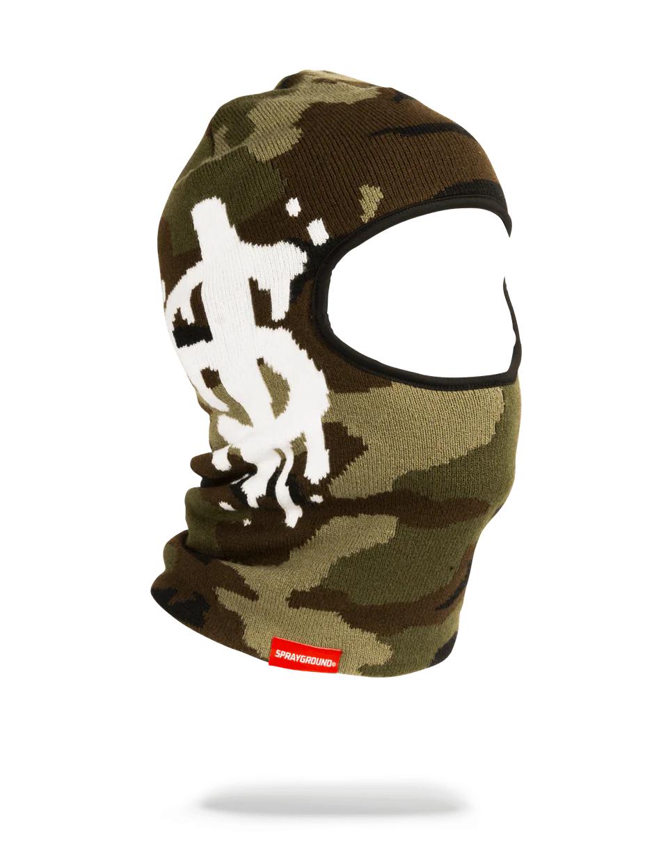 CAMO MONEY DRIP SKI MASK | Sprayground Great Value