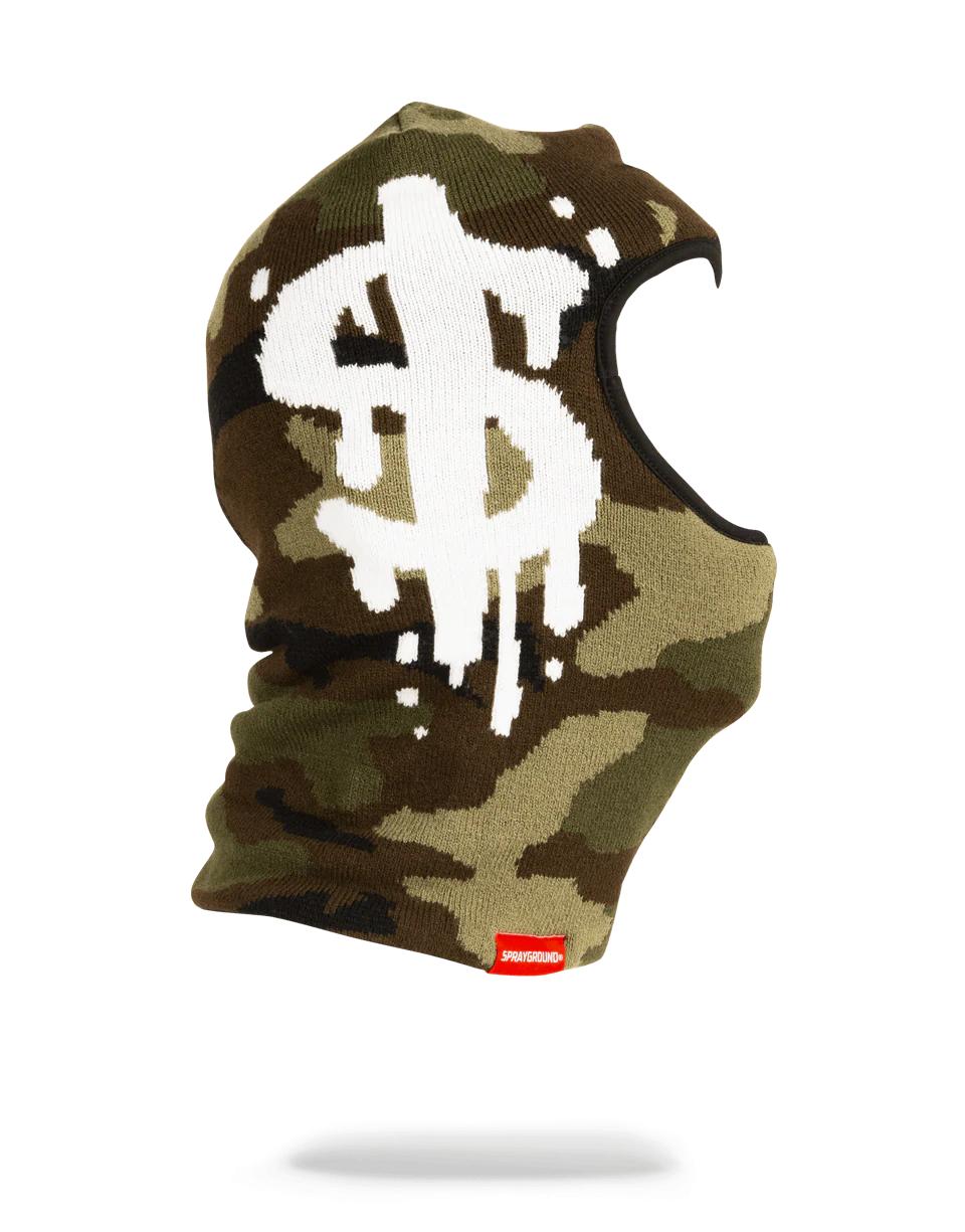 CAMO MONEY DRIP SKI MASK | Sprayground Great Value