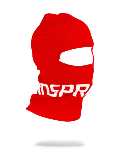 RED SPRAYGROUND LOGO SKI MASK | Sprayground Premium