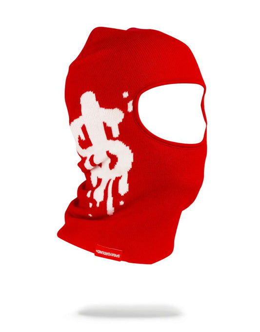 MONEY DRIP SKI MASK (RED) | Sprayground New
