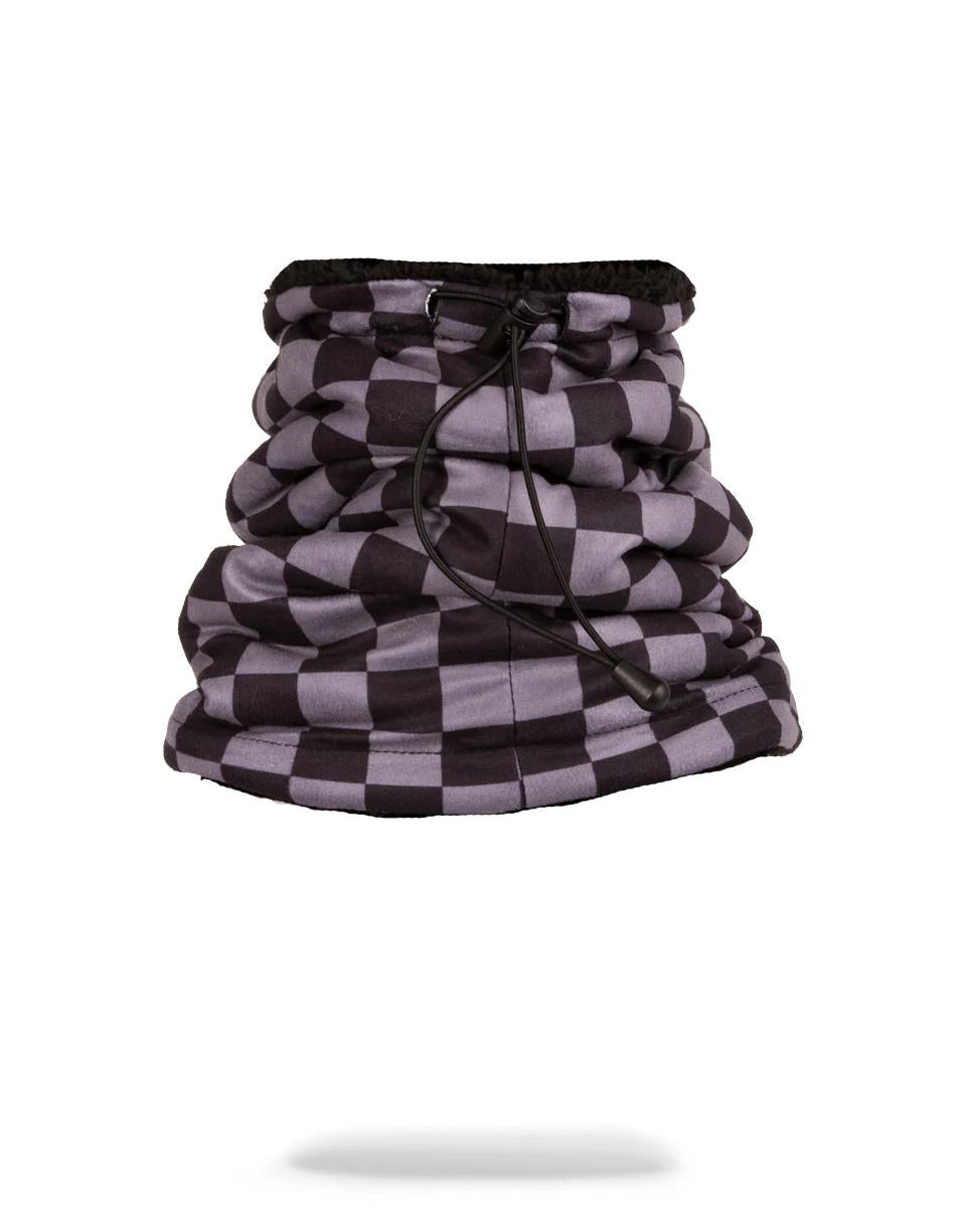 CHECKERED SHARK NECK WARMER | Sprayground Featured
