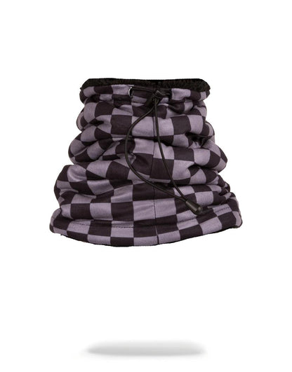 CHECKERED SHARK NECK WARMER | Sprayground Featured