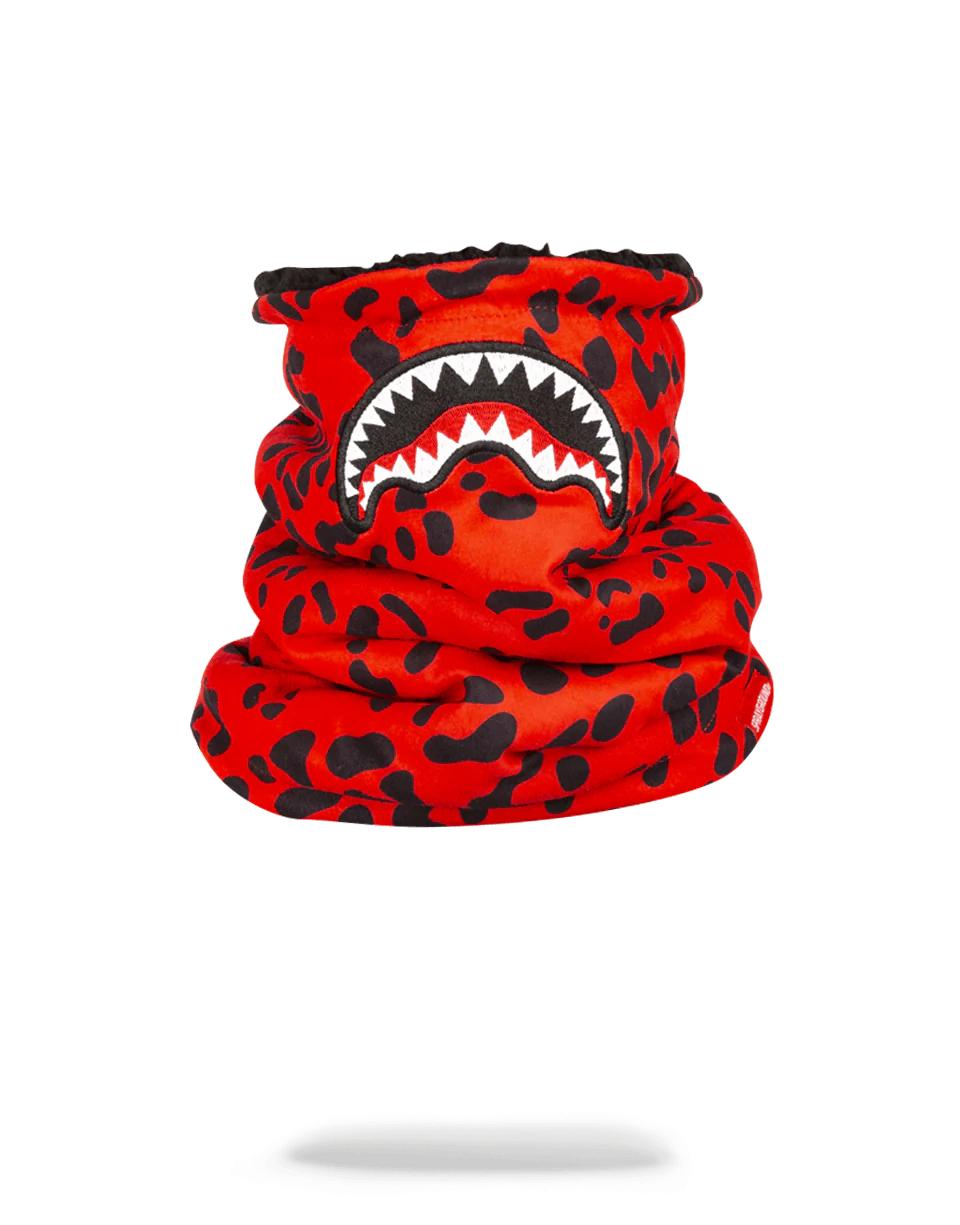 RED LEOPARD NECK WARMER | Sprayground Trending