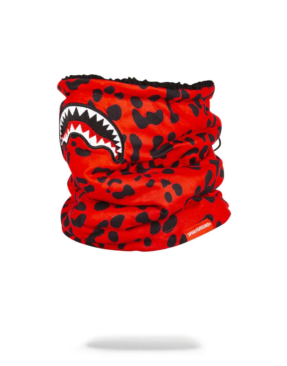 RED LEOPARD NECK WARMER | Sprayground Trending