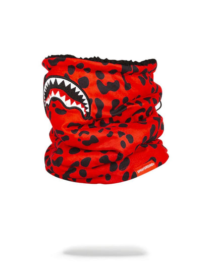 RED LEOPARD NECK WARMER | Sprayground Trending