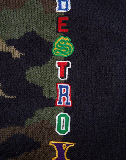 CAMO DESTROY SKI MASK | Sprayground Exclusive