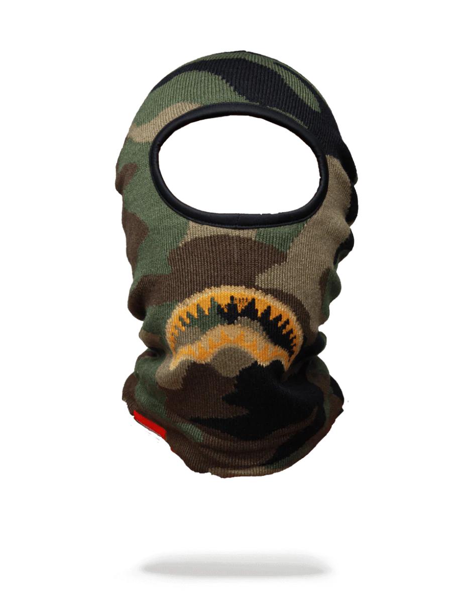 GOLD KNIT SHARK MOUTH SKI MASK | Sprayground Value