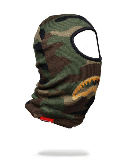 GOLD KNIT SHARK MOUTH SKI MASK | Sprayground Value