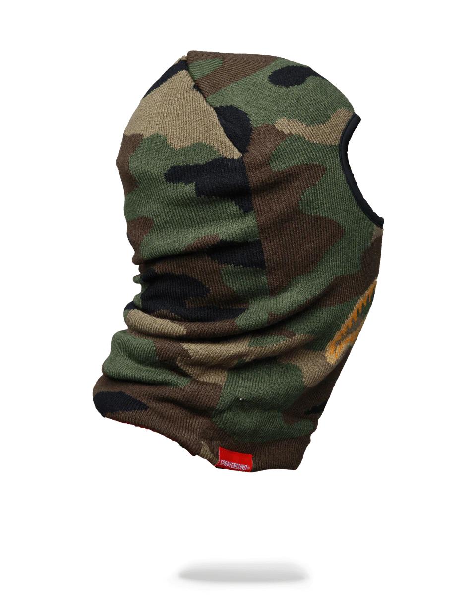 GOLD KNIT SHARK MOUTH SKI MASK | Sprayground Value