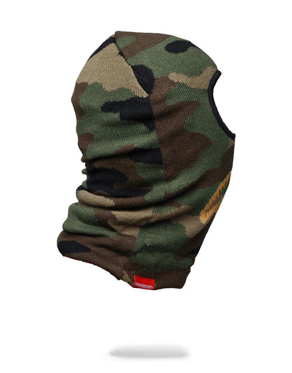 GOLD KNIT SHARK MOUTH SKI MASK | Sprayground Value