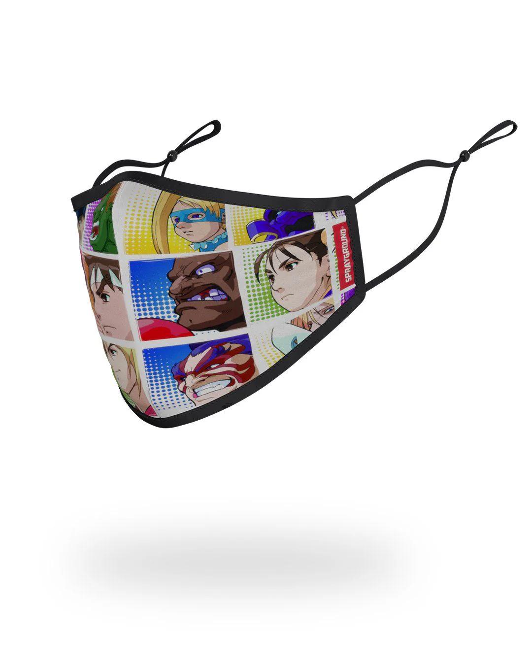 ADULT STREET FIGHTER PLAYER SELECT FORM FITTING FACE-COVERING | Sprayground Latest