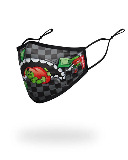 ADULT SHARK SQUAD FORM FITTING FACE MASK | Sprayground Quality